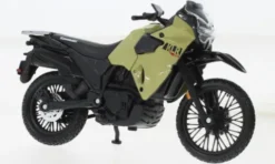 Kawasaki KLR 650, hellbraun, 2021, 1:18, Maisto
