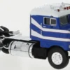 Kenworth Bullnose, blau/weiss, 1950, 1:87, Brekina