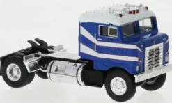 Kenworth Bullnose, blau/weiss, 1950, 1:87, Brekina