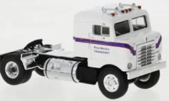 Kenworth Bullnose, weiss/dunkelblau, 1950, 1:87, Brekina