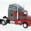 Kenworth T 600, grau/rot, 1984, 1:87, Brekina
