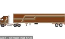 Kenworth K100 Aerodyne, braun, 1976, 1:64, IXO America