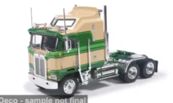 Kenworth K100 Aerodyne, grün/beige, 1976, 1:64, IXO America