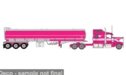 Kenworth W900, pink, 1990, 1:64, IXO America