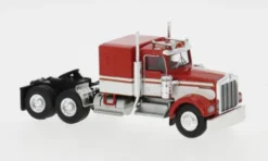 Kenworth W 900, rot/weiss, 1977, 1:87, Brekina