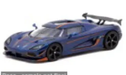 Koenigsegg Agera RS, dunkelblau/carbon, 1:64, Tarmac Works