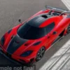 Koenigsegg Agera RS, rot/schwarz, 2016, 1:18, GT Spirit