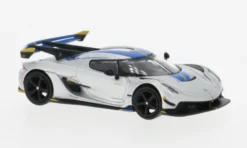 Koenigsegg Jesko Attack, silber/Dekor, 1:64, Tarmac Works