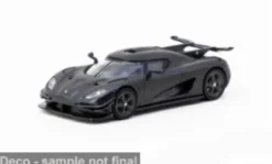 Koenigsegg One:1, schwarz, 1:64, Tarmac Works