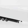 Krone E-Trailer Kühlkofferauflieger 3-achs, weiss, 1:87, Herpa