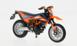 KTM 690 SMC R, orange/blau, 1:18, Maisto