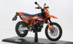 KTM 690 SMC R, orange/Dekor, 1:12, Maisto