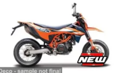 KTM 690 SMC R, orange, 1:12, Maisto