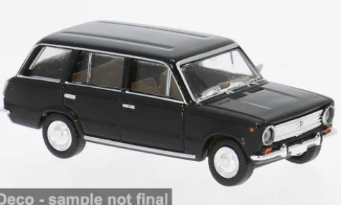 Lada 2102 Kombi, schwarz, 1971, 1:87, Brekina