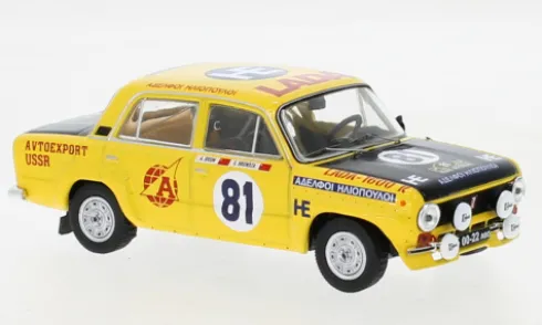 Lada 1600 R, Rallye WM, Rallye Acropolis, 1977, #81, S.Brundza/A.Brum, 1:43, IXO