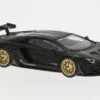 Lamborghini Aventador, schwarz/gold, 2025, 1:64, Mini GT