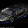 Lamborghini Centenario, carbon/blau, 1:64, Pop Race