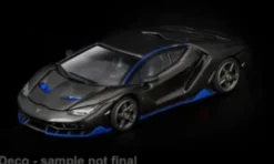Lamborghini Centenario, carbon/blau, 1:64, Pop Race