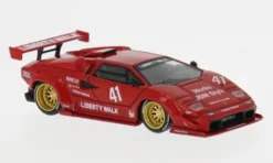Lamborghini Countach LB-Works, rot, 2025, #41, 1:64, Mini GT