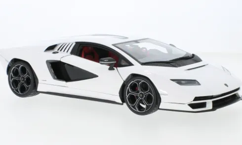 Lamborghini Countach LPI 800-4, weiss, 2021, 1:18, Maisto