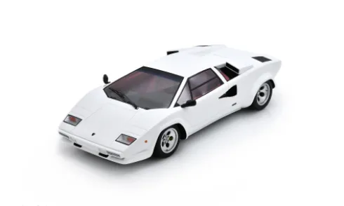 Lamborghini Countach 5000 QV, weiss, 1:18, Spark