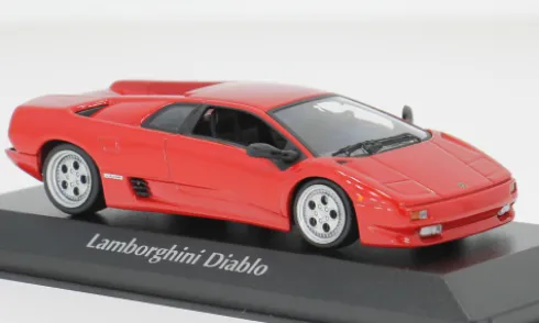 Lamborghini Diablo, rot, 1994, 1:43, Maxichamps