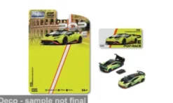 Lamborghini Huracan STO, hellgrün, Enigma Exclusive, 1:64, Pop Race