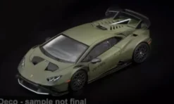 Lamborghini Huracan STO, oliv, 1:64, Pop Race