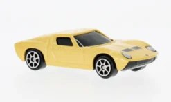 Lamborghini Miura, gelb, 1966, 1:64, Maisto