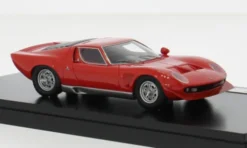 Lamborghini Miura P400S Millechiodi, rot, 1969, 1:43, Matrix