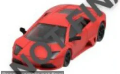 Lamborghini Murcielago, rot, 2006, 1:64, Majorette