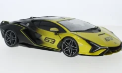 Lamborghini Sian FKP 37, gelb/schwarz, 2020, 1:18, Bburago