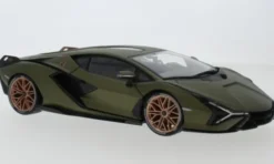 Lamborghini Sian FKP 37, oliv, 2019, 1:18, Bburago