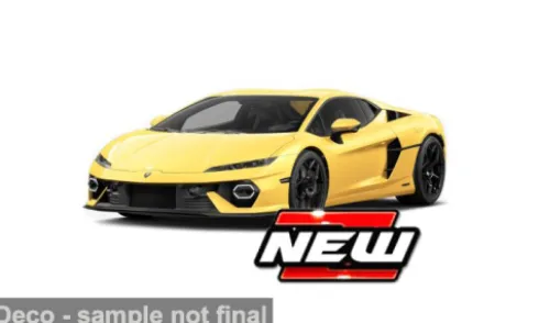 Lamborghini Temerario, gelb, 1:64, Maisto