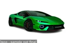 Lamborghini Temerario, grün, 1:43, Bburago
