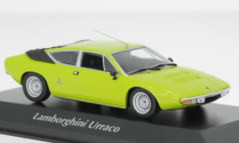 Lamborghini Urraco, grün, 1974, 1:43, Maxichamps