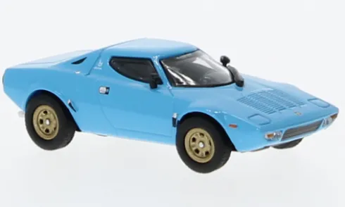 Lancia Stratos, hellblau, 1974, 1:87, Minichamps