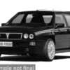 Lancia Delta HF integrale EVO, schwarz/Dekor, 1992, 1:43, IXO