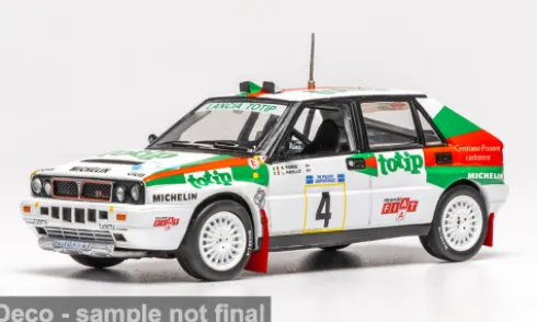 Lancia Delta Integrale 16V, Rally Acropolis, 1989, #4, A.Fiorio/L.Pirollo, 1:43, IXO