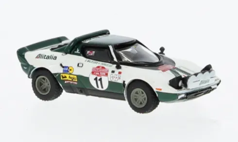Lancia Stratos HF, 1975, Alitalia, #11, 1:87, Brekina