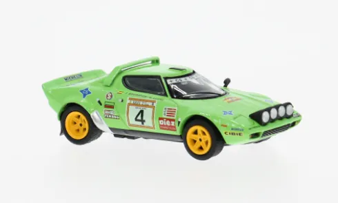 Lancia Stratos HF, Rally Vino de Jerez, 1979, #4, J.de Bagration/N.Llopis, 1:64, Mini GT