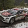 Lancia Ypsilon Rally2 HF Integrale, Rallye Monte Carlo, 2026, #22, N.Gryazin/K.Aleksandrov, 1:18, IXO