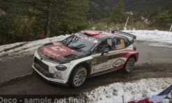 Lancia Ypsilon Rally2 HF Integrale, Rallye Monte Carlo, 2026, #22, N.Gryazin/K.Aleksandrov, 1:18, IXO