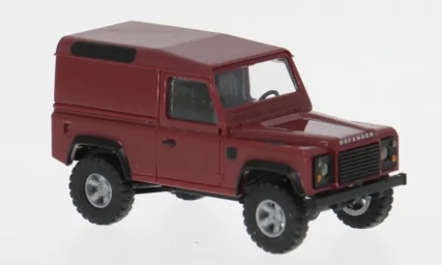 Land Rover Defender 90, rot, 1983, 1:87, Busch
