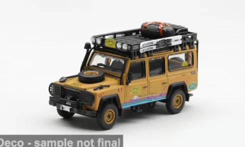 Land Rover Defender 110, Camel Trophy, Camel Trophy Tierra del Fuego, 1998, Camel Trophy Team Romania, Camel Trophy, 1:64, Mini GT
