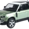 Land Rover Defender 90 (L663), hellgrün/weiss, 2020, 1:76, Oxford