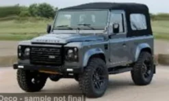 Land Rover Defender 90, silber, 1:18, Solido