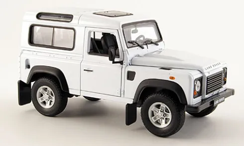 Land Rover Defender, weiss, 1:24, Welly