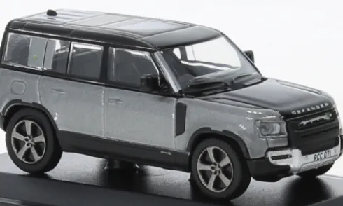 Land Rover Defender 110X, grau/schwarz, 1:76, Oxford