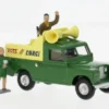Land Rover Public Address Vehicle, grün/gelb, 1964, 1:43, Corgi